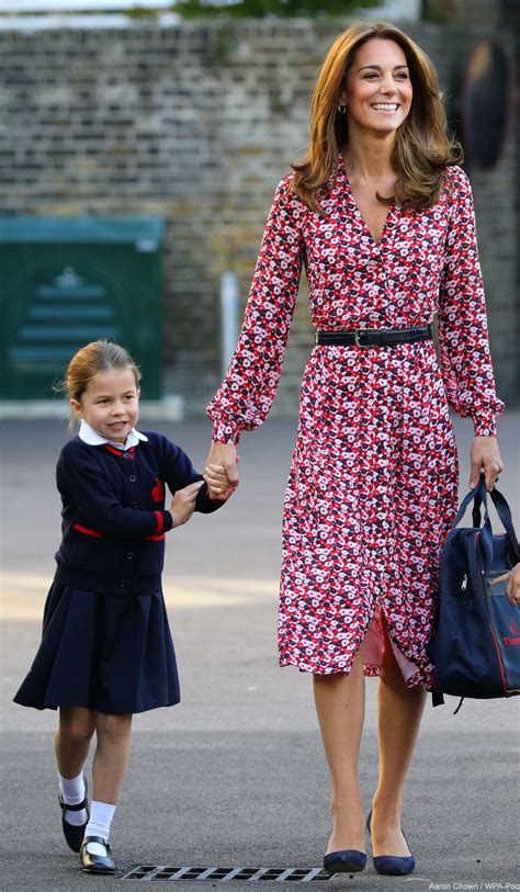 Kate Middleton's MICHAEL Michael Kors Floral Shirt Dress